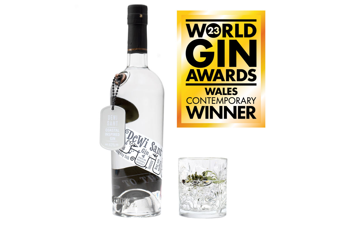 Global recognition as In the Welsh Wind’s Dewi Sant Gin named Best in Wales