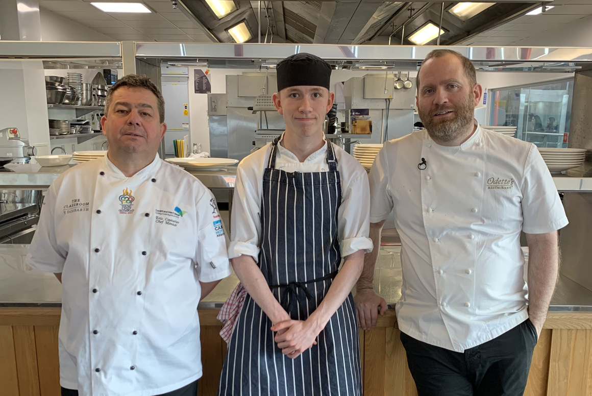Compass Cymru sponsors young Welsh chef at international competition