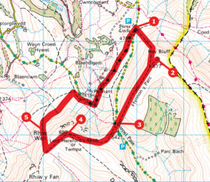 The Black Mountains, Hay Bluff