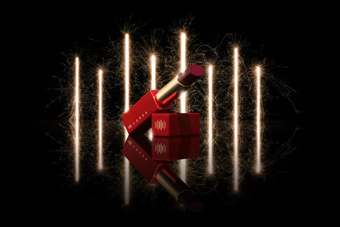 Rosso Vivo Cream Lipstick from Code8 Beauty (Limited Edition)