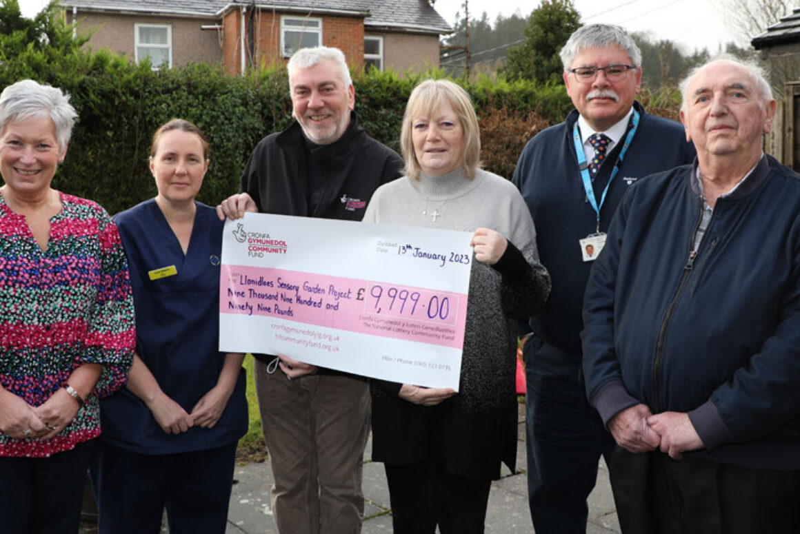 New Garden for Llanidloes Hospital