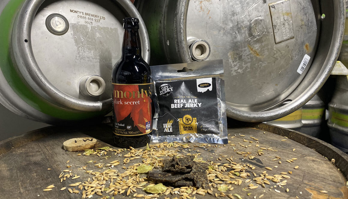 Award winning Welsh companies team up to launch Real Ale Beef Jerky