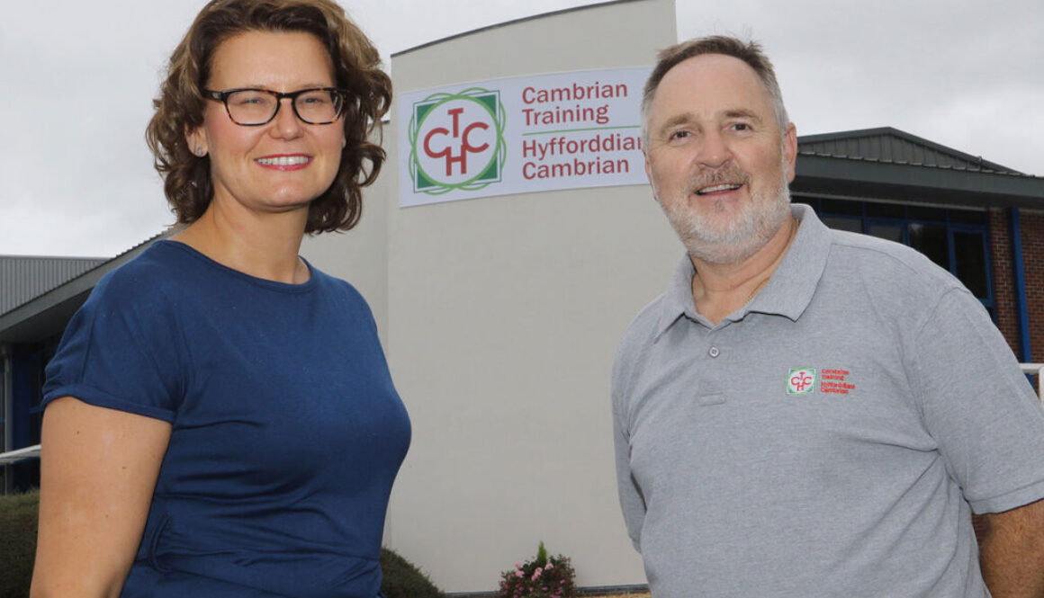 Faith is Cambrian Training Company's new managing director for work-based learning