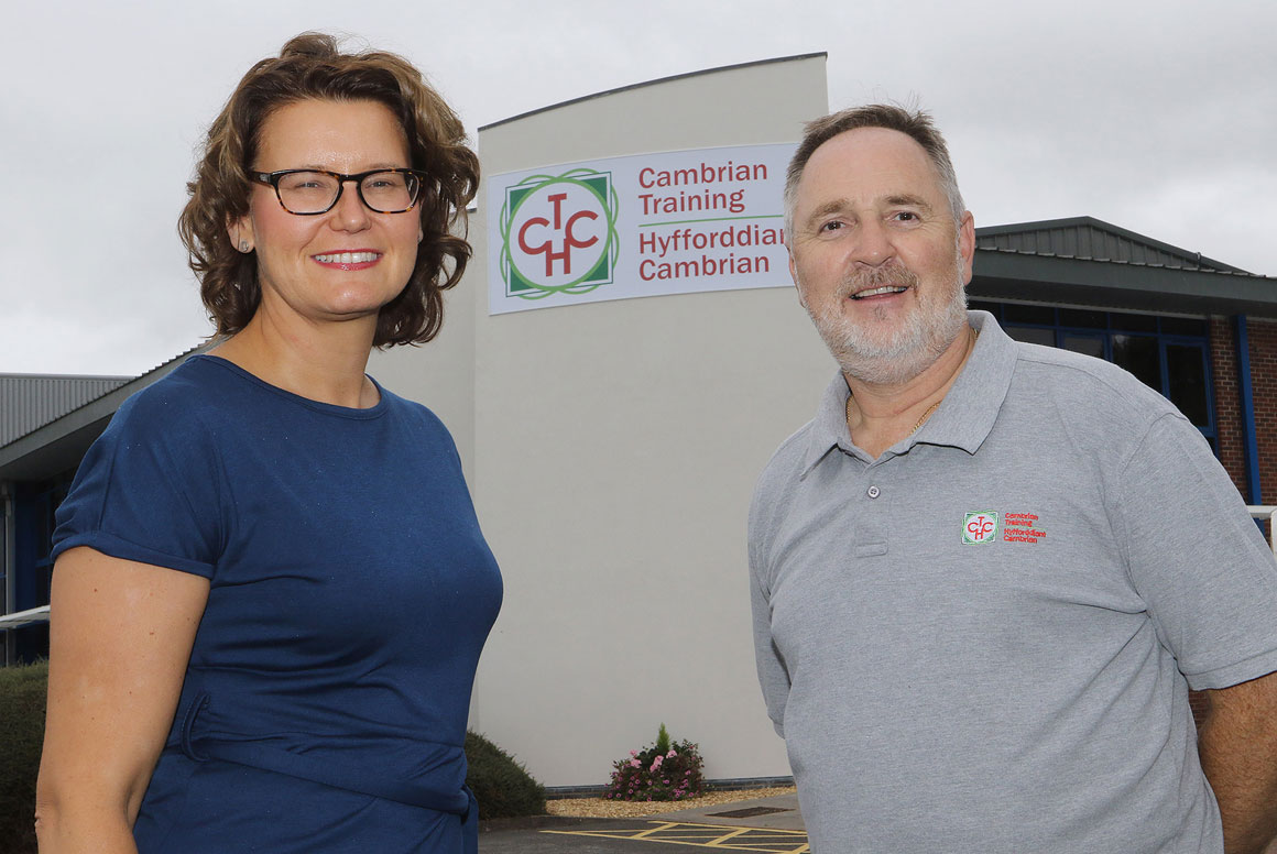 Faith is Cambrian Training Company's new managing director for work-based learning