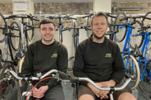Bilingual apprenticeships helping duo to develop promising careers
