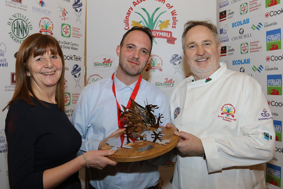 National Chef of Wales contest glory for Matthew at fifth attempt