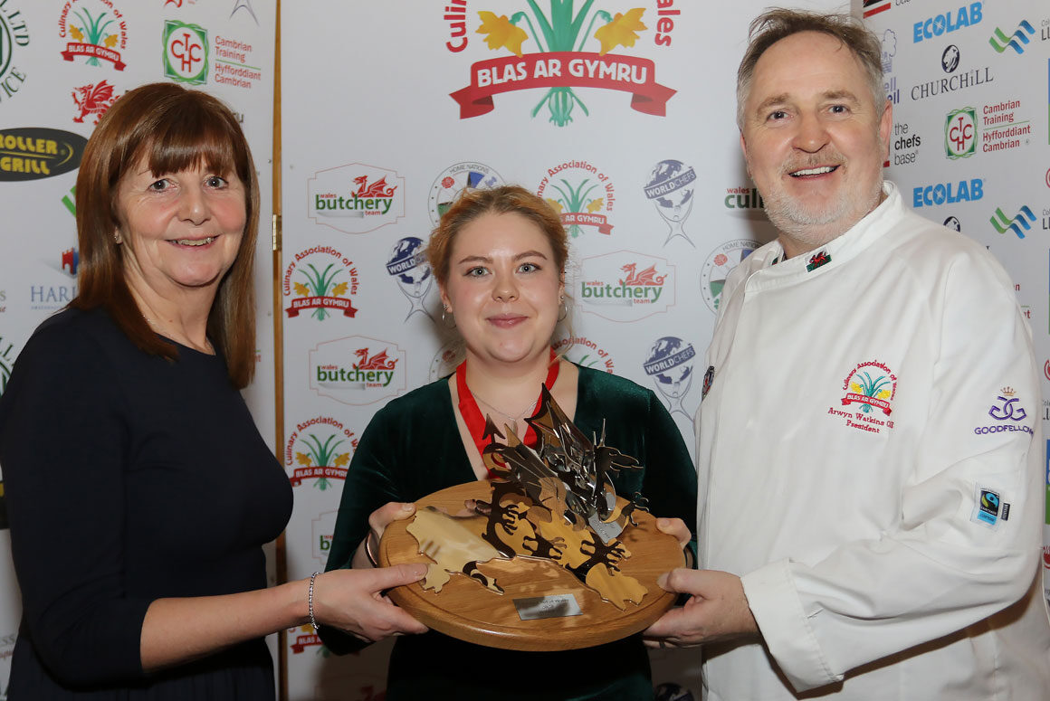 Stephanie Wins the Coveted Junior Chef of Wales Title