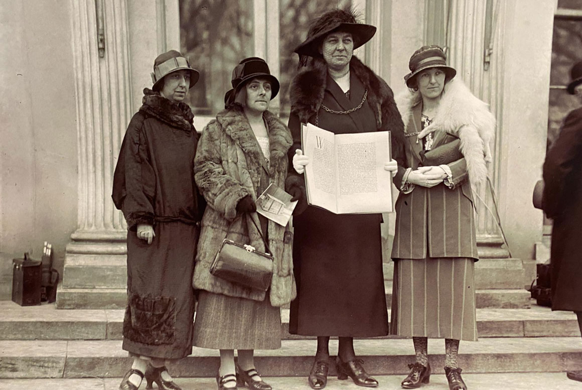 100 Year Old Women’s Peace Petition to Return to Wales From the USA
