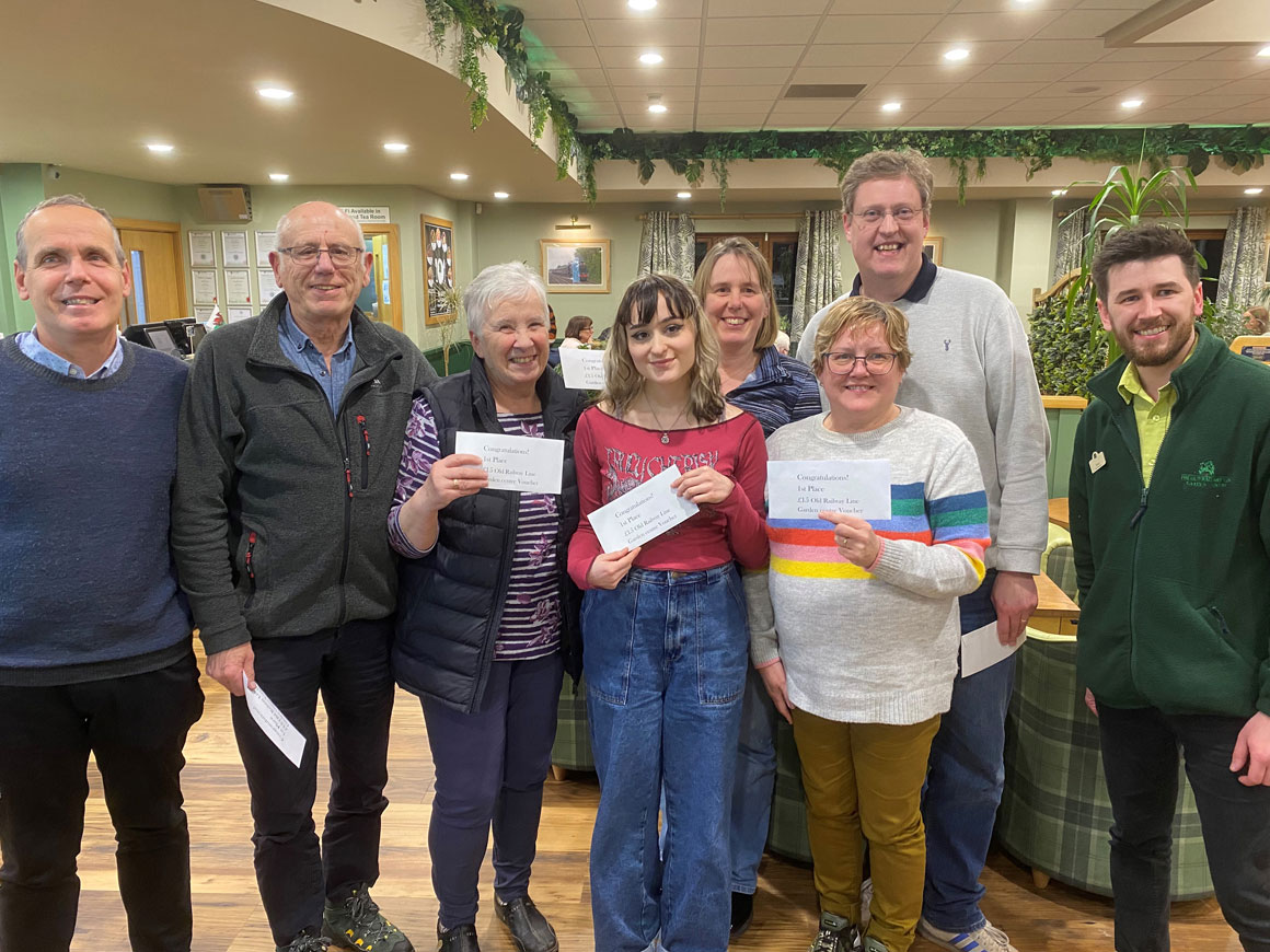 £1250 Raised for Greenfingers