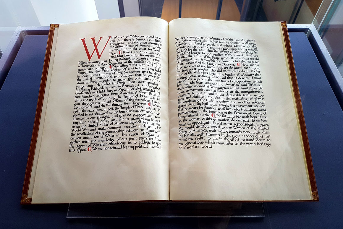 100 Year Old Women’s Peace Petition to Return to Wales From the USA *Update*