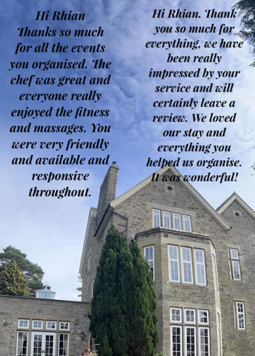 Therapeutic breaks with Pure Indulgence