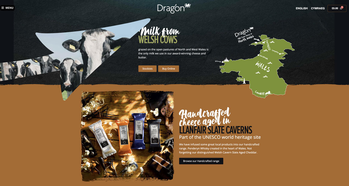 Dragon cheese taking a bite of online sales