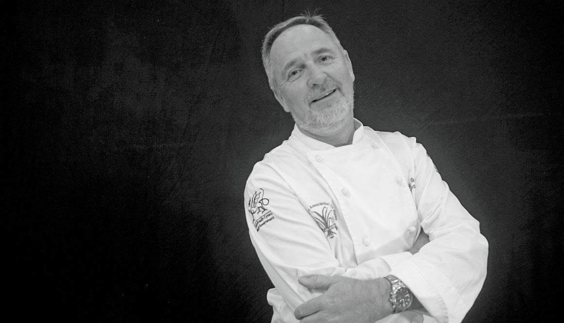 Arwyn Watkins, OBE, Culinary Association of Wales president.