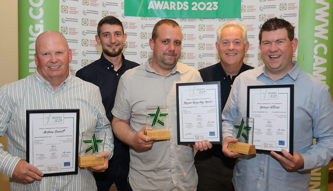 Hat-tricks for social enterprises at training company's annual awards