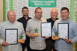 Hat-tricks for social enterprises at training company's annual awards