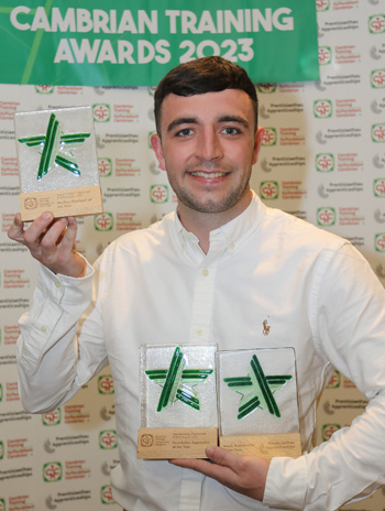 Hat-tricks for social enterprises at training company's annual awards