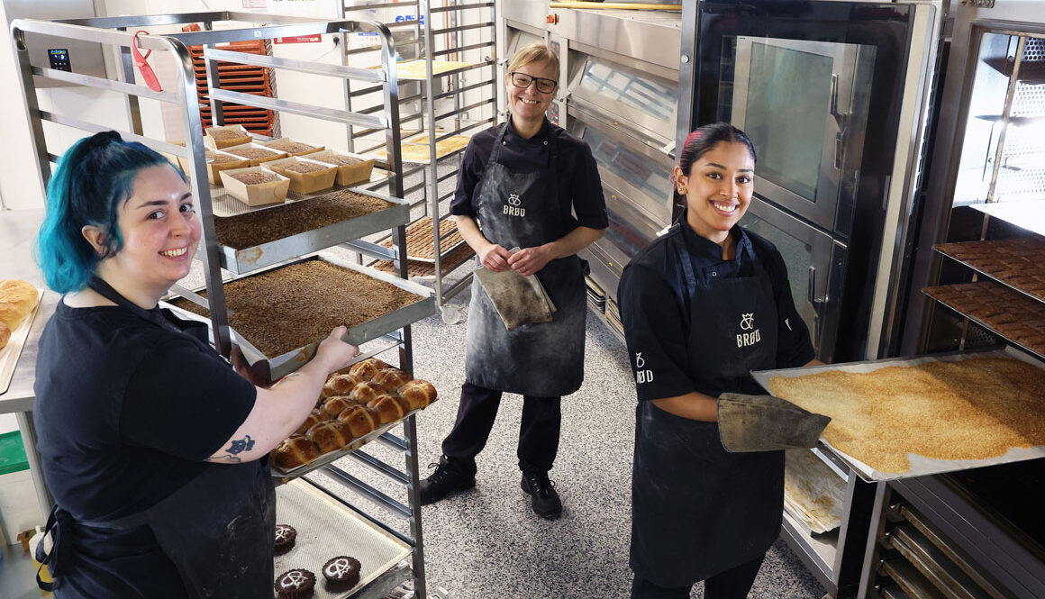 Ex-photographer Betina is focussed on her Danish bakery's success.