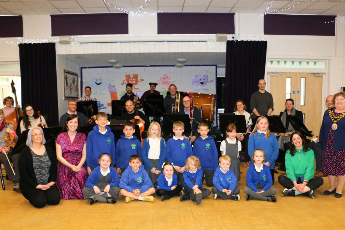 The BBC National Orchestra Performs at Bryn Primary School