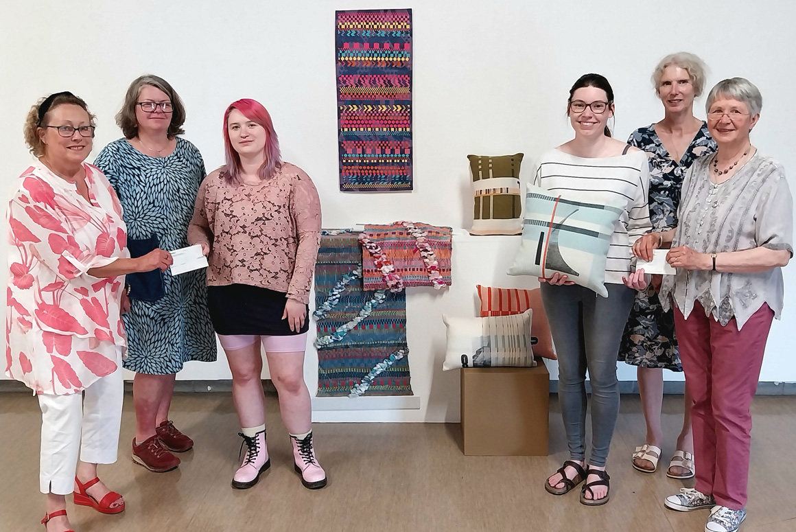 Wonderwool Wales bursaries provide launchpad for two textiles graduates