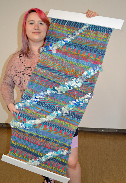 Wonderwool Wales bursaries provide launchpad for two textiles graduates
