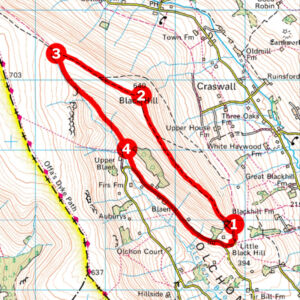 Olchon Valley map