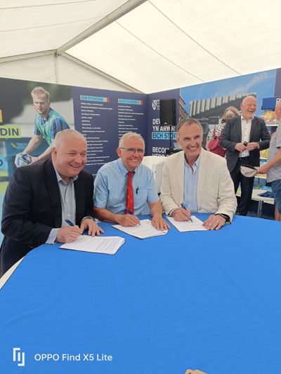 Landmark Agreement Between Semi Pro Club, School And University