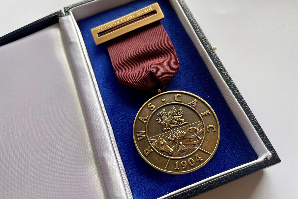 Winner Announced for the RWAS Dr Emrys Evans Award