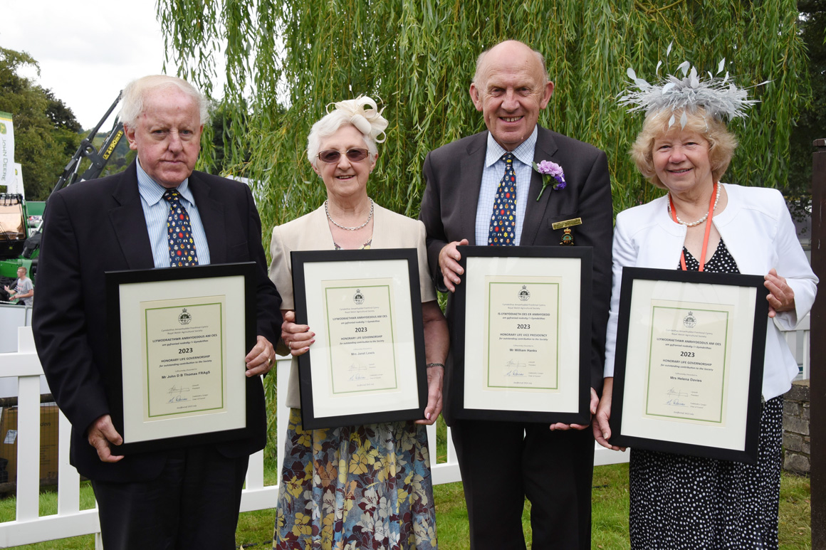 Honorary Awards for outstanding commitment