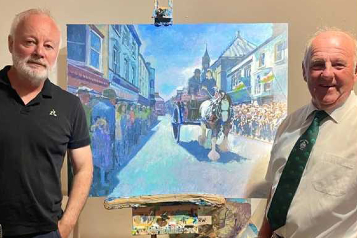 Welsh Artist Creates Painting to Raise Funds for Sioe'r Cardis 2024