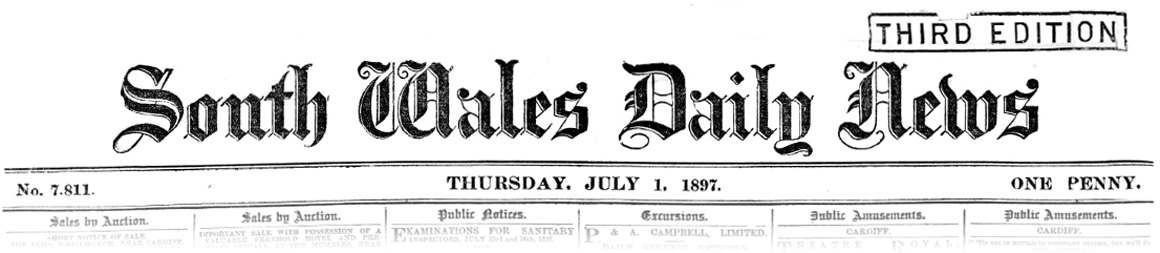 Geoff Brookes’ Welsh History – July 1897 – A Dodgy Dentist