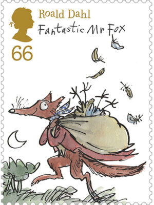Royal Mail Stamp - The Fantastic Mr Fox