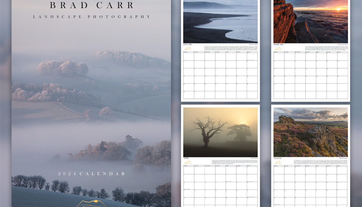 Brad Carr's Wales Landscape Photography Calendar 2024