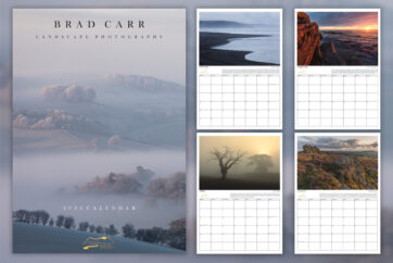 Brad Carr's Wales Landscape Photography Calendar 2024