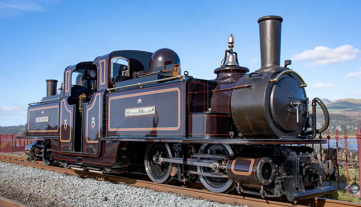 Newly-Built Double Fairlie Locomotive 'James Spooner' Officially Named