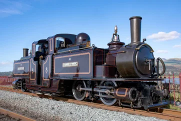 Newly-Built Double Fairlie Locomotive 'James Spooner' Officially Named