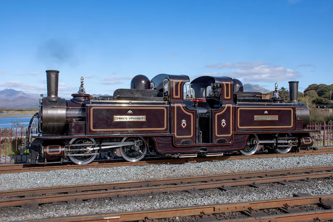 Newly-Built Double Fairlie Locomotive 'James Spooner' Officially Named