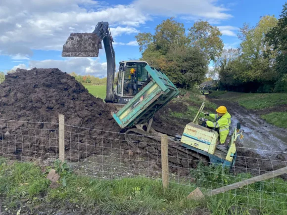 Restoration Work Party Report at Crickheath