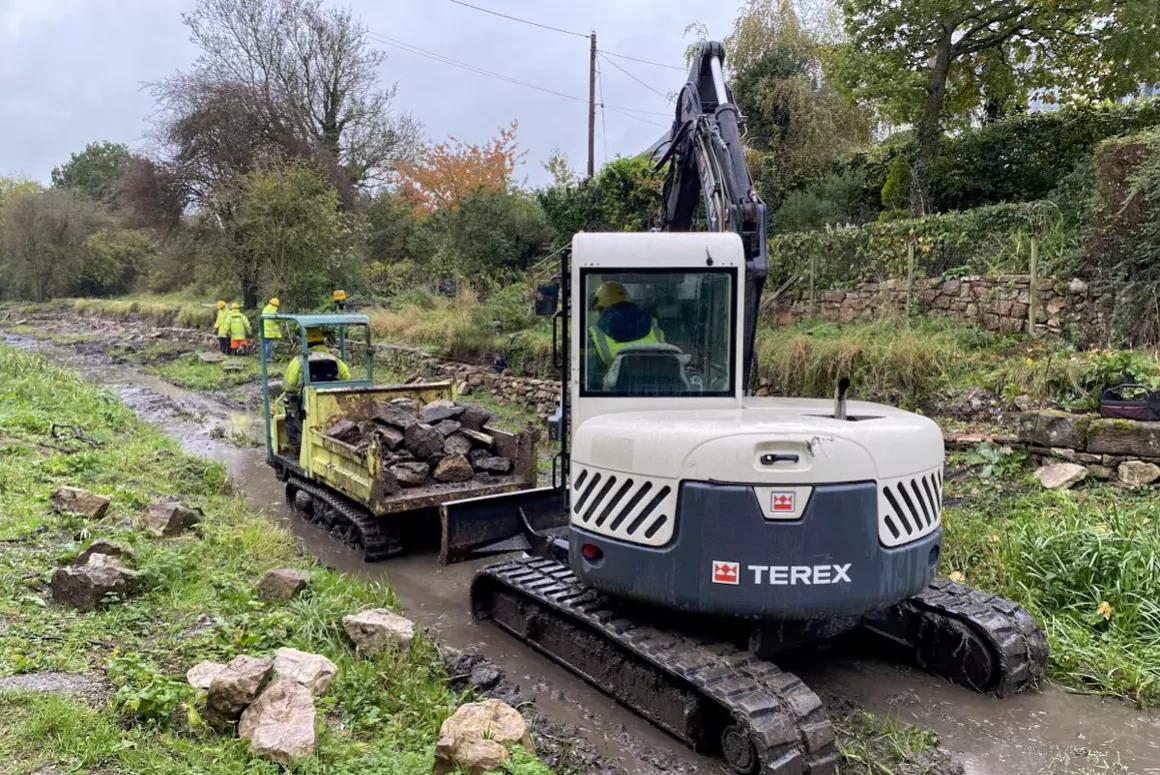 Restoration Work Party Report at Crickheath