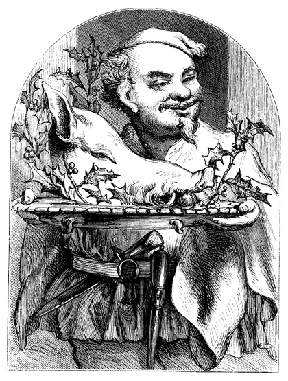 Christmas Traditions by Geoff Brookes - Boars Head