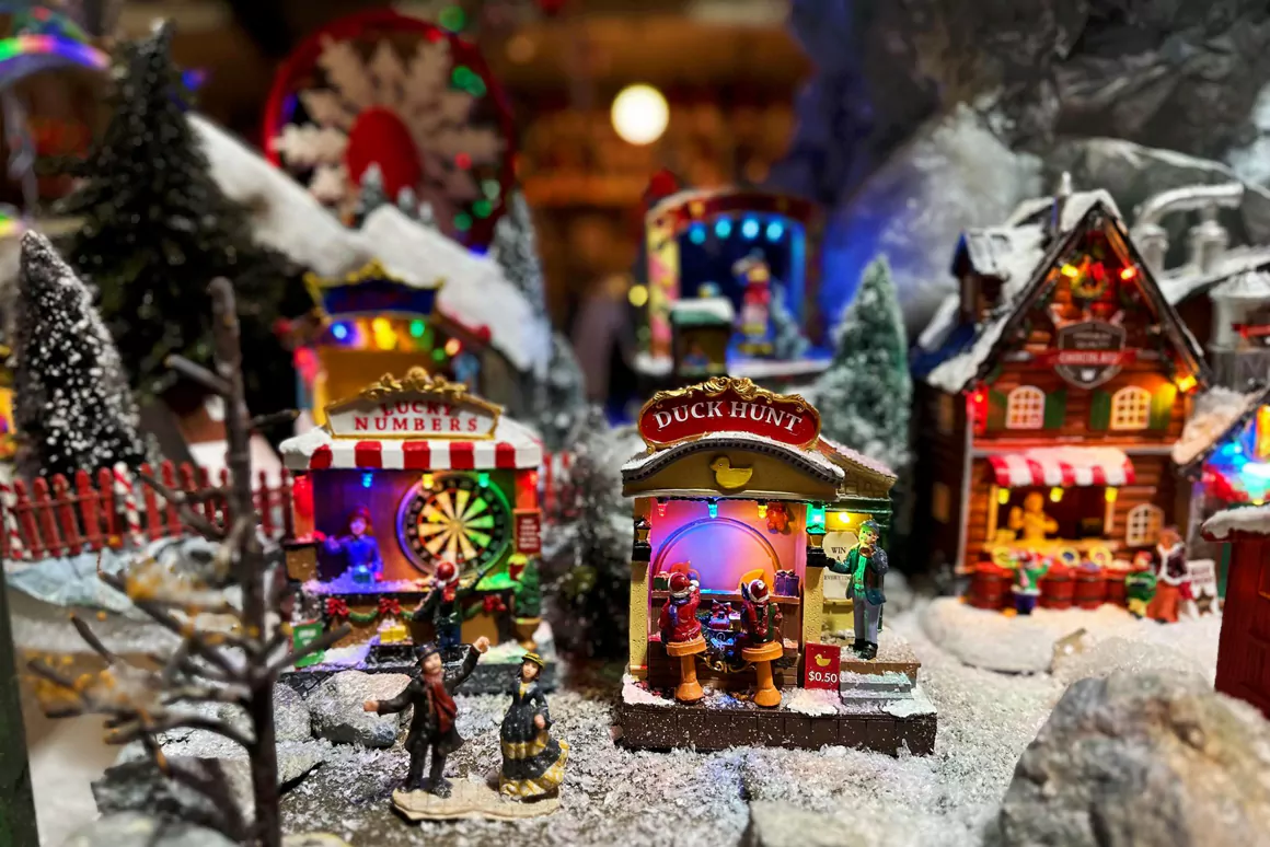 Old Railway Line Takes Top Honour for 'Best Christmas Displays'