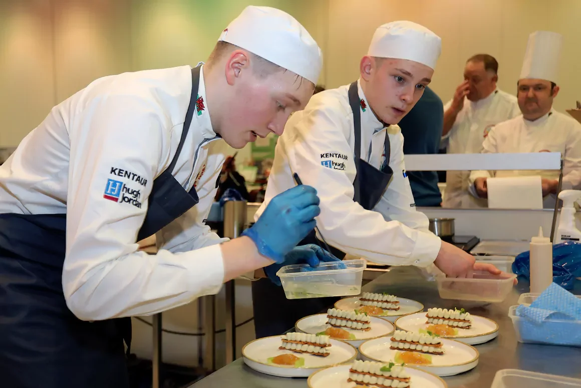 Culinary Talent on Display in the Junior Chef of Wales Final