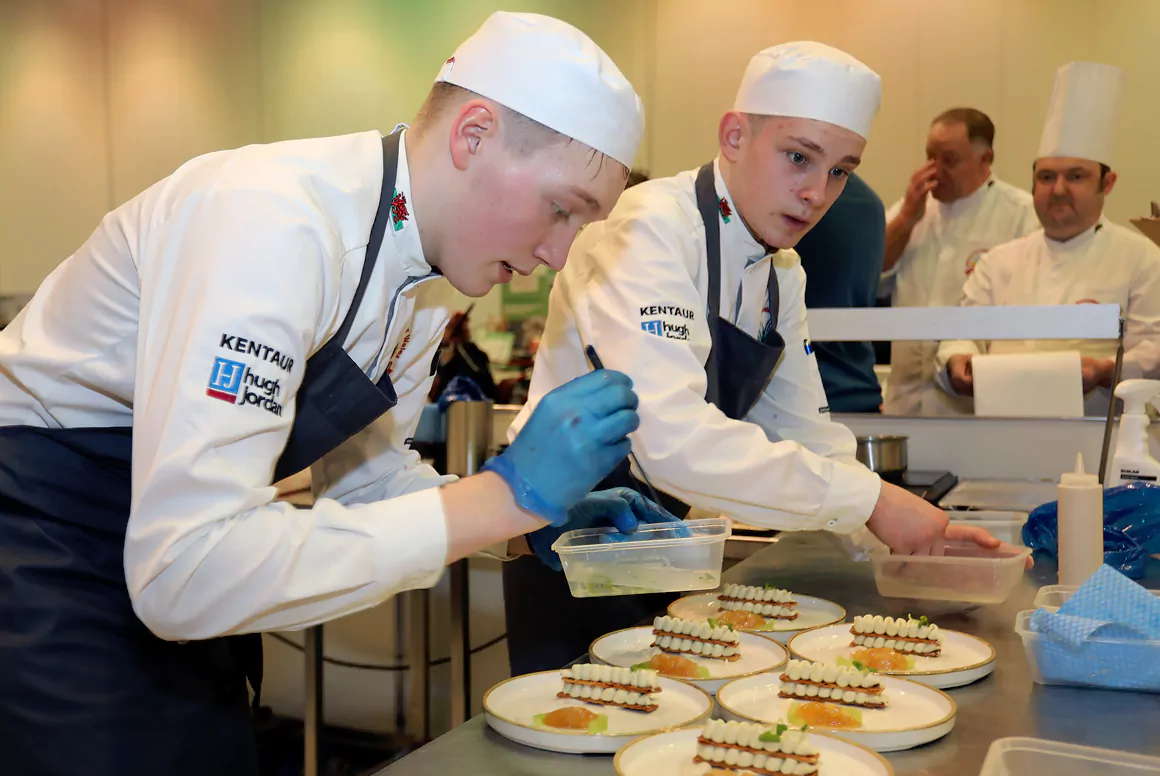 Culinary Talent on Display in the Junior Chef of Wales Final