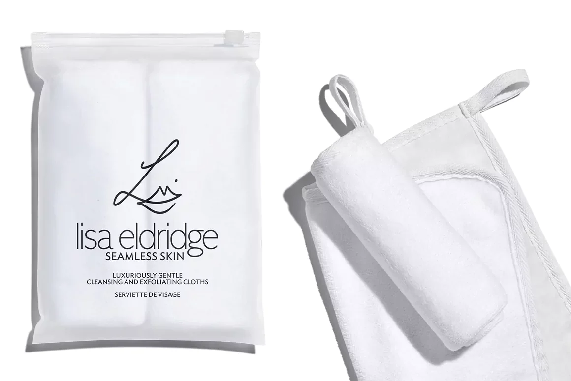 Luxuriously Gentle Cleansing & Exfoliating Cloths from Lisa Eldridge