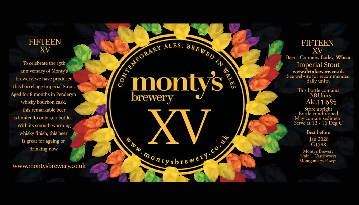 Monty's Brewery Celebrating 15 Years!