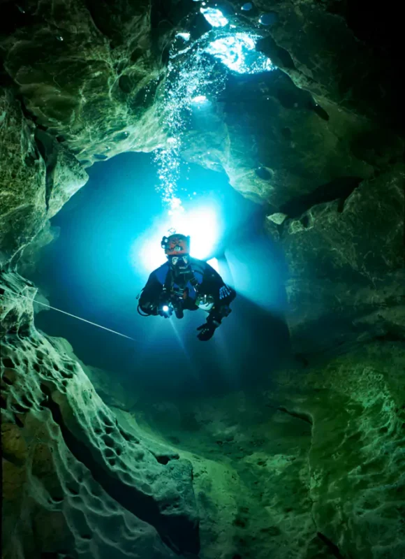 The Darkness Beckons – Cave Diving with Martyn Farr