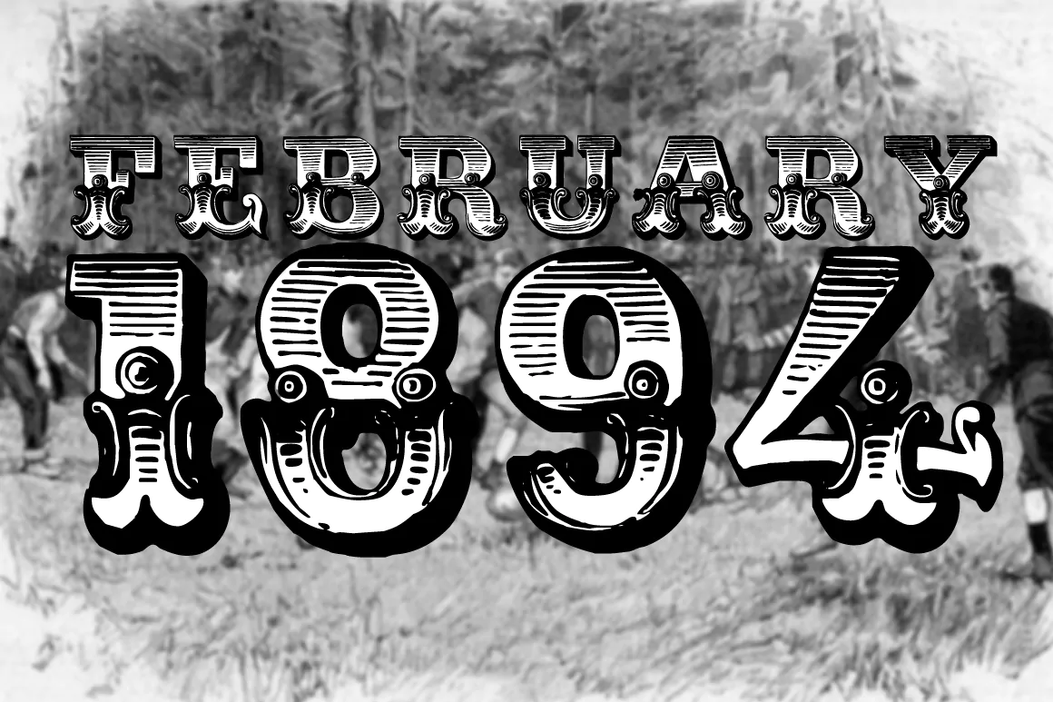 Geoff Brookes’ Welsh History – February 1894