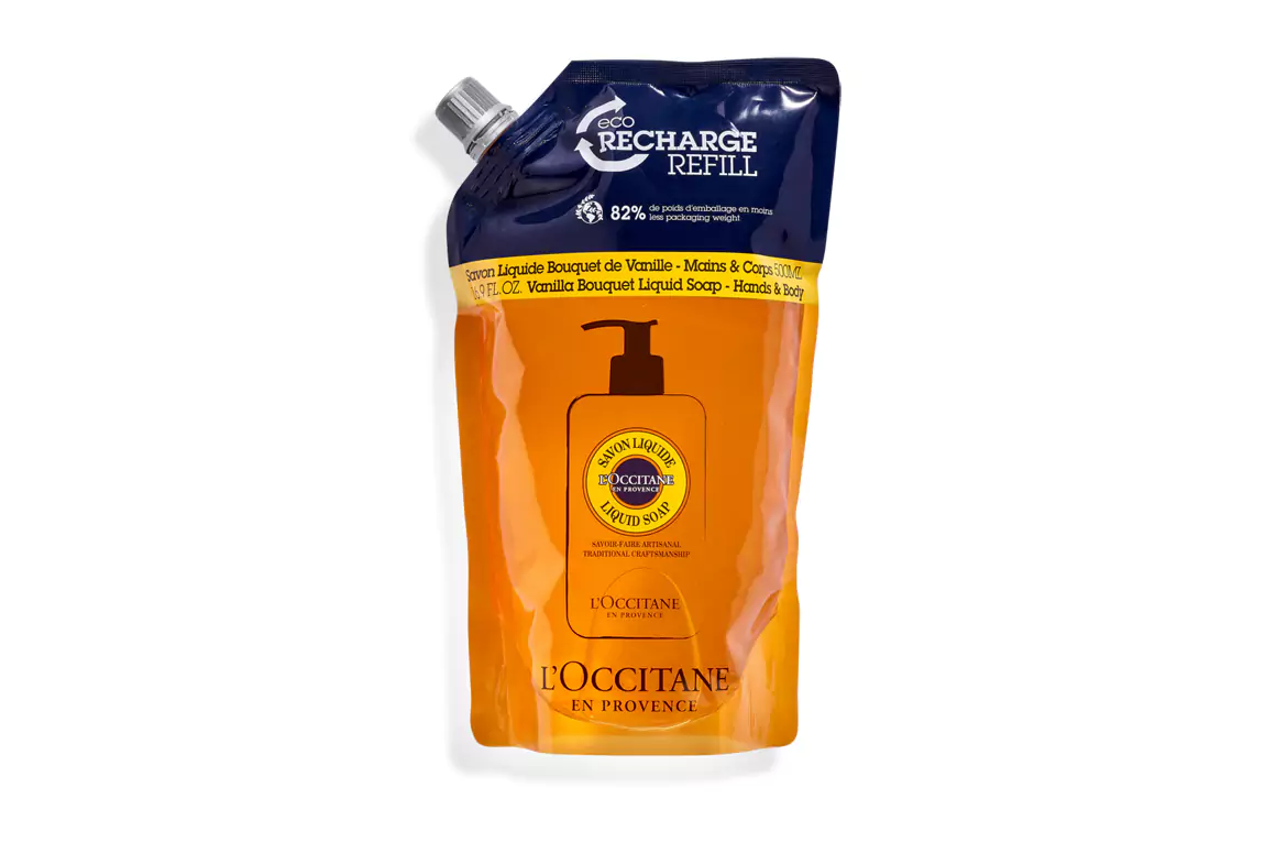 Shea Vanilla Bouquet Hands & Body Liquid Soap Refill from L’Occitane