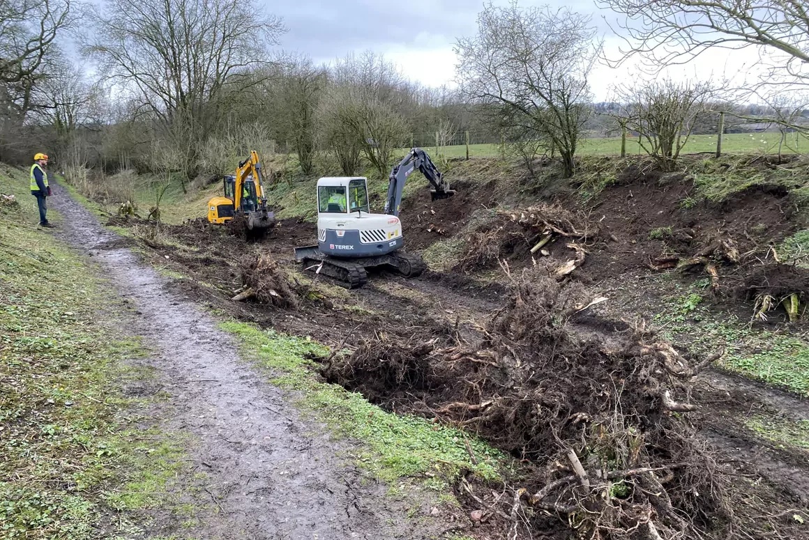 Shropshire Union Canal Society, March 2024 Work Party Report