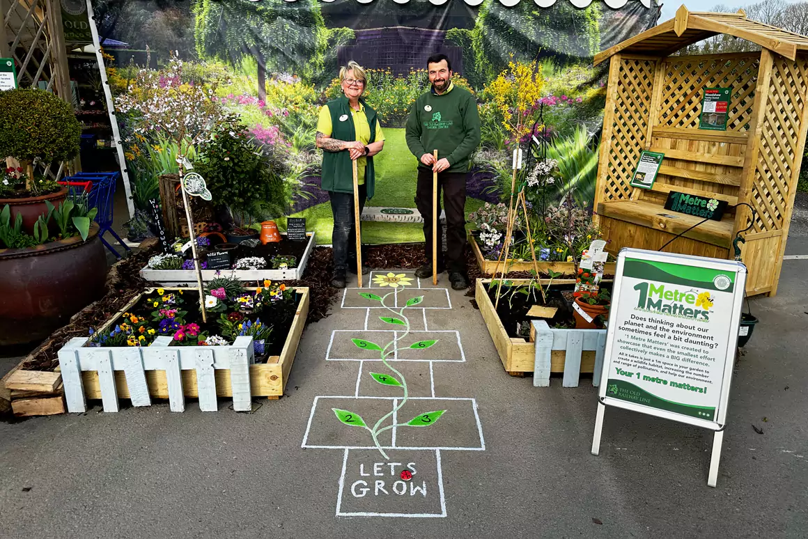 1MetreMatters and Old Railway Line Garden Centre Join Forces to Promote Biodiversity and Environmental Awareness