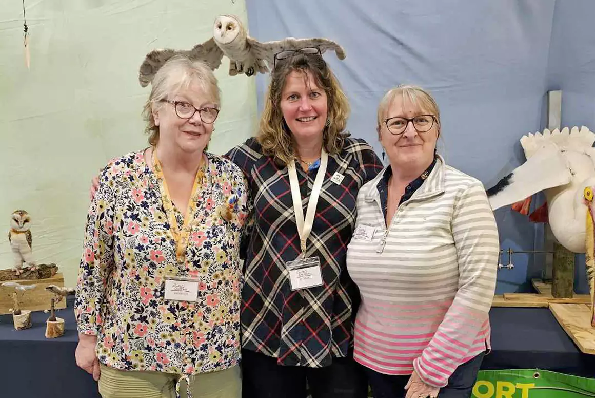 Interactive Flock2Flight Felt Birds Display Heading to Wonderwool Wales 2024
